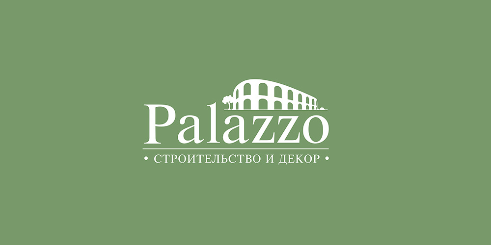 Логотип строительной компании "Palazzo".