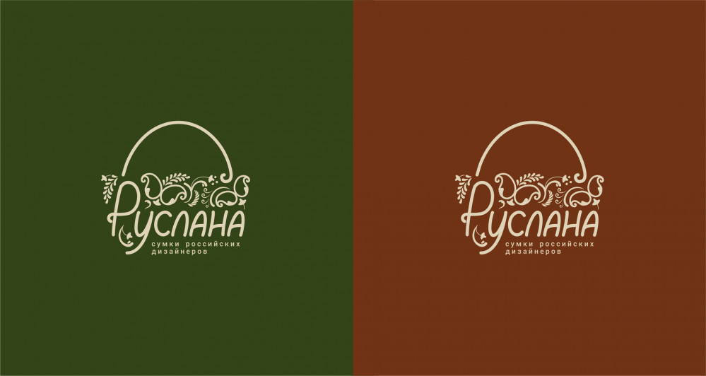 логотип на фирменных фонах