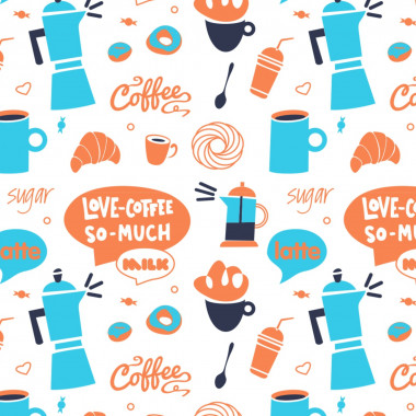Фирменный стиль и логотип для мобильной кофейни Coffee Toffee