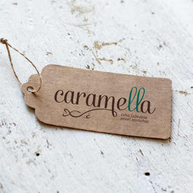Создание логотипа для сладкой мастерской Лены Лебедевой Caramella